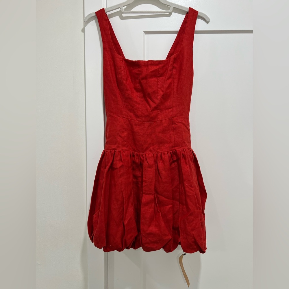 reformation Delia Linen Dress - Picture 5 of 7